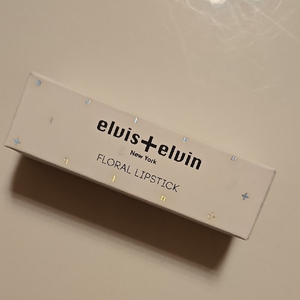 New Elvis + Elvin Floral Lipstick - Sophisticated Orange Brown Shade 050